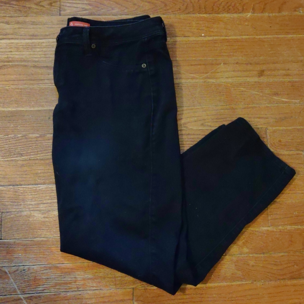 14 Short Dressbarn Black Jeans